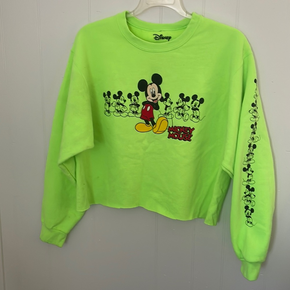 Disney cropped sweatshirt